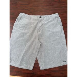 O’Neil Hybrid Grey Swim Trunks Size 33